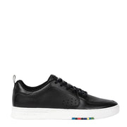 Paul Smith Leather 'Cosmo' Trainers Black - Parasol Store