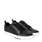 Paul Smith Leather 'Cosmo' Trainers Black - Parasol Store