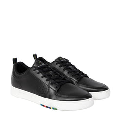 Paul Smith Leather 'Cosmo' Trainers Black - Parasol Store