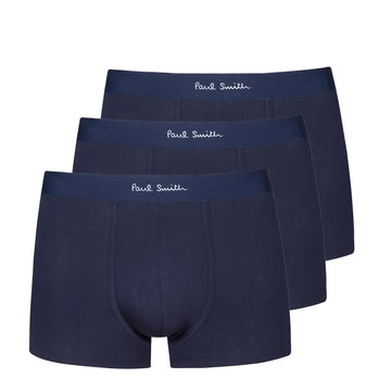 Paul Smith Low-Rise Boxer Briefs Three Pack Blues - Parasol Store