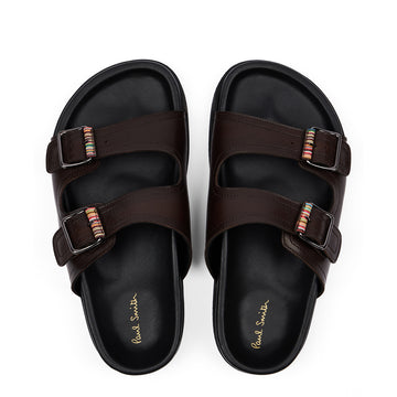 Paul Smith Malfa Sandals Dark Brown