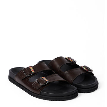 Paul Smith Malfa Sandals Dark Brown