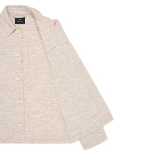 Paul Smith Mens Casual Fit Chore Jacket White