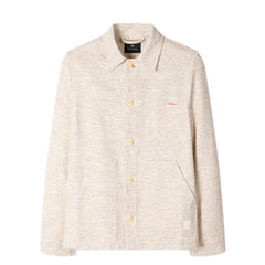 Paul Smith Mens Casual Fit Chore Jacket White