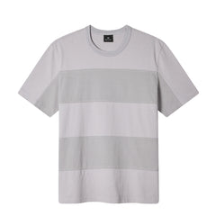 Paul Smith Mens Casual Fit T Shirt Cutabout Purple