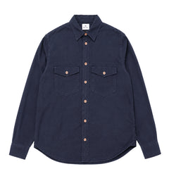 Paul Smith Mens LS Casual Fit Shirt Blue