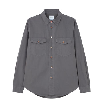 Paul Smith Mens LS Casual Fit Shirt Grey