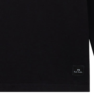 Paul Smith Mens Oversized Fit SS T Shirt PS Emb Black