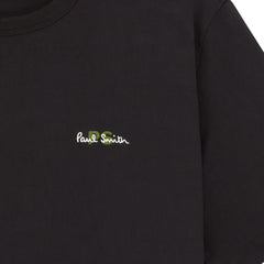 Paul Smith Mens Oversized Fit SS T Shirt PS Emb Black
