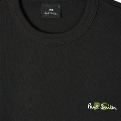 Paul Smith Mens Oversized Fit SS T Shirt PS Emb Black