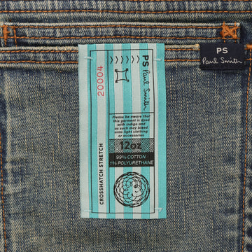 Paul Smith Mens Relaxed Tapered Fit Jean Blue