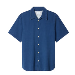Paul Smith Mens SS Relaxed Fit Shirt Blue