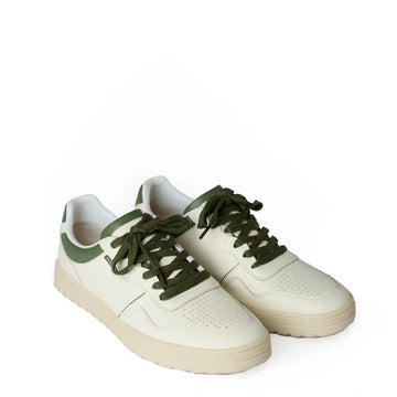 Paul Smith Mens Shoe Ellis Green Spoiler White - Parasol Store