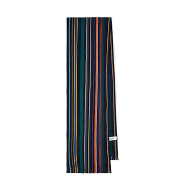 Paul Smith Merino Wool Stripe Scarf Multicolour