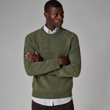 Paul Smith Merino Wool Sweater Green - Parasol Store