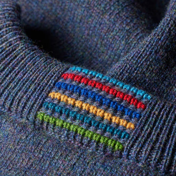 Paul Smith Merino Wool Sweater Indigo - Parasol Store