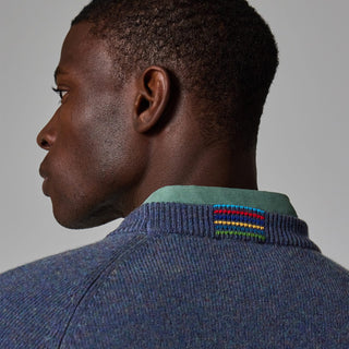 Paul Smith Merino Wool Sweater Indigo - Parasol Store