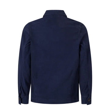 Paul Smith Military Overshirt Navy Blue - Parasol Store
