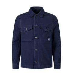 Paul Smith Military Overshirt Navy Blue - Parasol Store