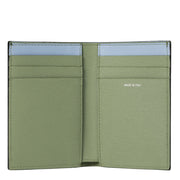Paul Smith Mini Stripe Leather Bi-Fold Wallet Black - Parasol Store