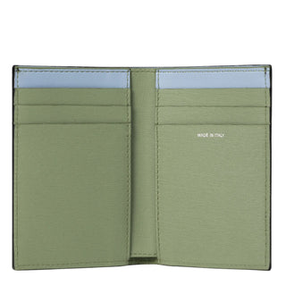 Paul Smith Mini Stripe Leather Bi-Fold Wallet Black - Parasol Store