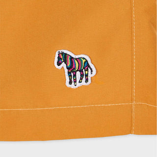 Paul Smith Zebra Logo Swim Shorts Mustard - Parasol Store
