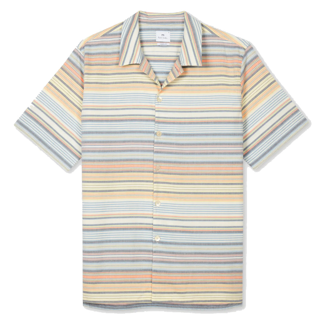 Paul Smith Multicolour Stripe Cotton Shirt - Parasol Store