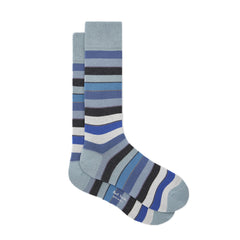 Paul Smith Nandor Stripe Socks Blue