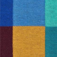 Paul Smith Norwich Check Socks Blue