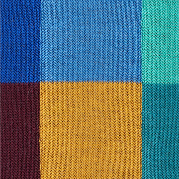 Paul Smith Norwich Check Socks Blue