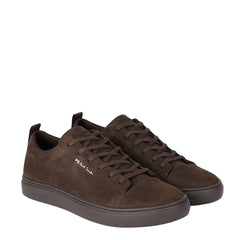 Paul Smith Nubuck Lee Trainers Chocolate Brown - Parasol Store