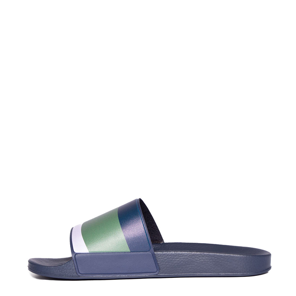 Paul Smith Nyro Sliders Lilac And Khaki - Parasol Store