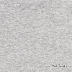 Paul Smith Organic Cotton Logo Lounge T-Shirts Three Pack White / Black / Grey - Parasol Store