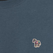 Paul Smith Organic Cotton Zebra Logo T-Shirt Ink Blue - Parasol Store