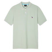 Paul Smith Organic Cotton Zebra Polo Shirt Sage Green - Parasol Store