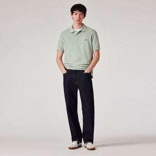 Paul Smith Organic Cotton Zebra Polo Shirt Sage Green - Parasol Store
