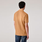 Paul Smith Organic Cotton Zebra Polo Shirt Toffee Brown - Parasol Store