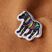 Paul Smith Organic Cotton Zebra Polo Shirt Toffee Brown - Parasol Store