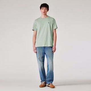 Paul Smith Organic Cotton Zebra T-Shirt Sage Green - Parasol Store