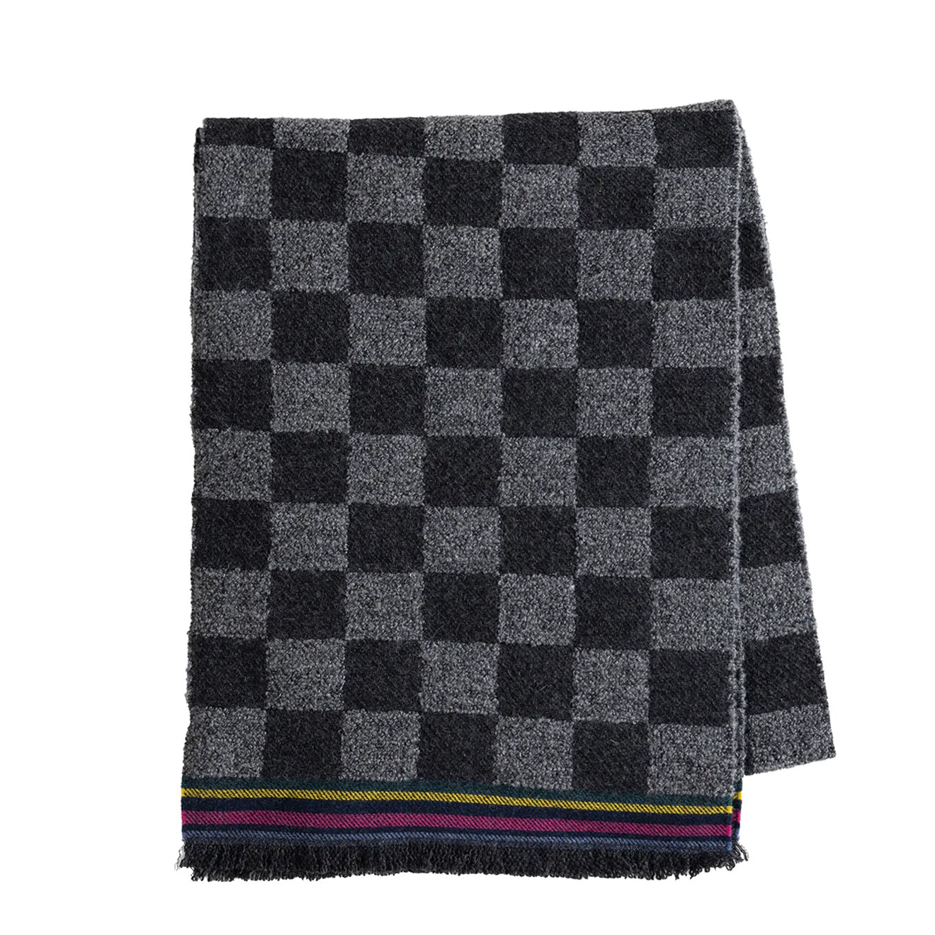 Paul Smith PS Scarf Checkerboard Black - Parasol Store