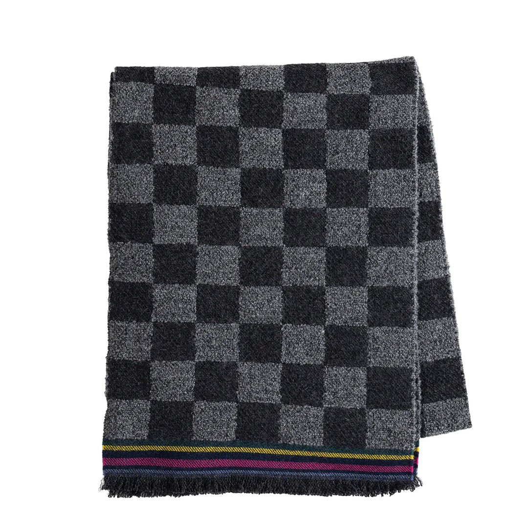 Paul Smith PS Scarf Checkerboard Black - Parasol Store