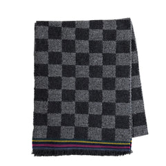 Paul Smith PS Scarf Checkerboard Black - Parasol Store