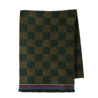 Paul Smith PS Scarf Checkerboard Khaki - Parasol Store