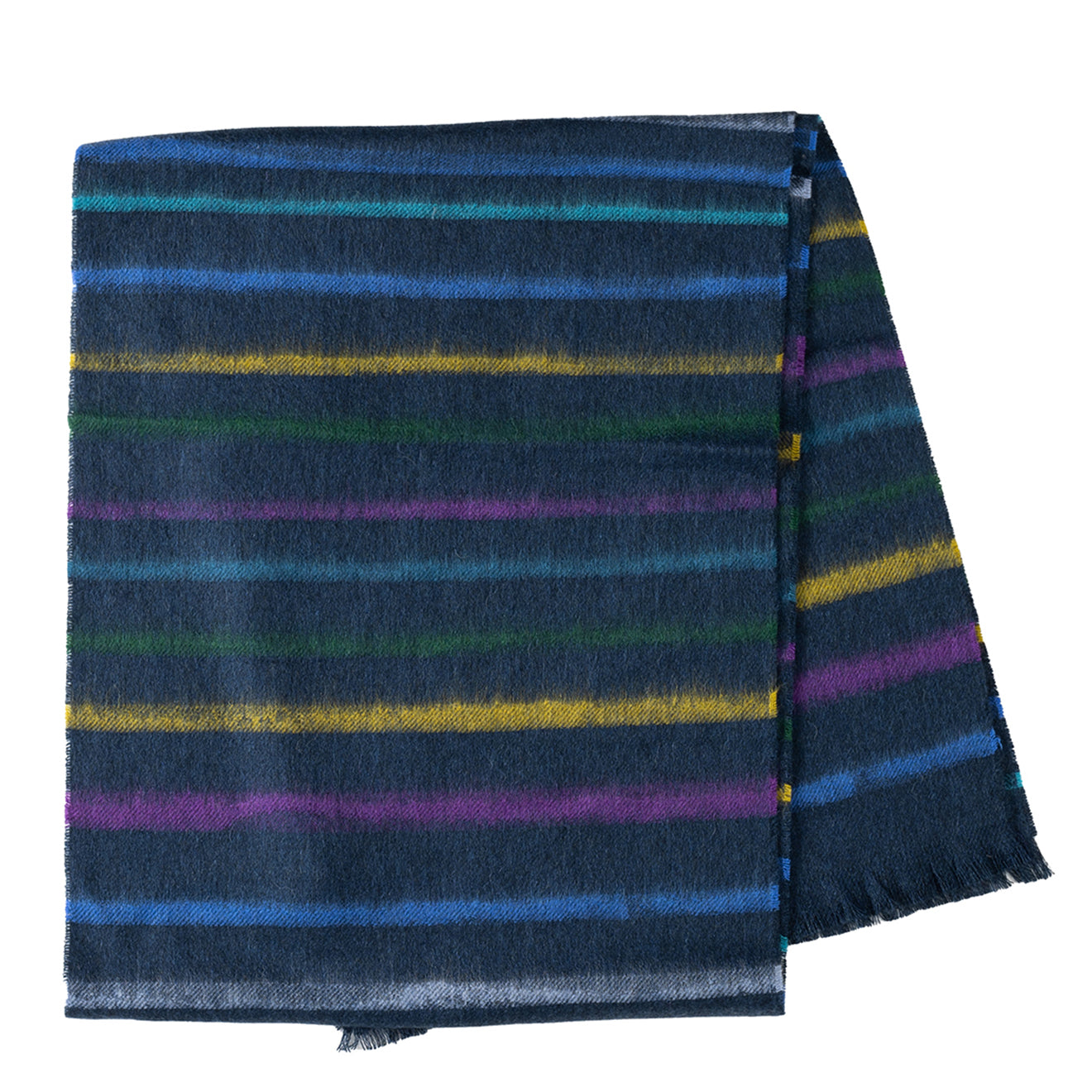 Paul Smith PS Scarf Spray Stripe Navy - Parasol Store