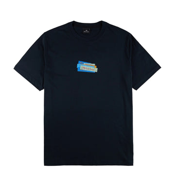 Paul Smith Printed T-Shirt Navy - Parasol Store