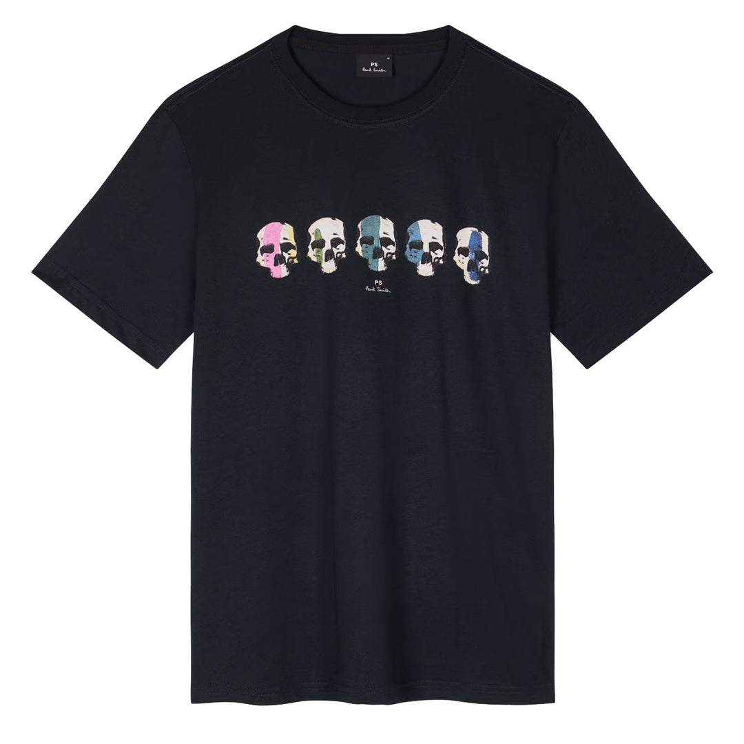 Paul Smith Printed T-Shirt Navy - Parasol Store