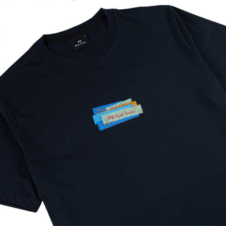 Paul Smith Printed T-Shirt Navy - Parasol Store