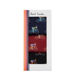Paul Smith Rabbit Socks 3 Pack Multicolour - Parasol Store