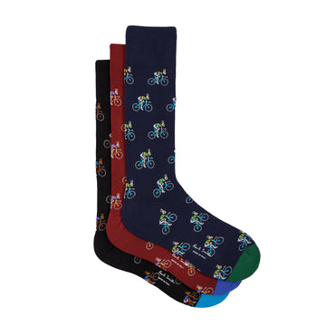 Paul Smith Rabbit Socks 3 Pack Multicolour