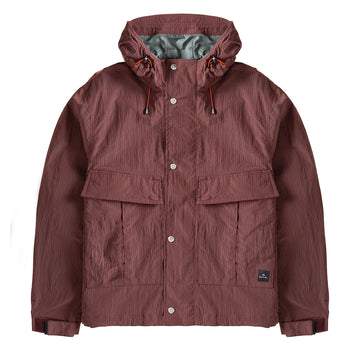 Paul Smith Recycled-Nylon Ripstop Showerproof Jacket Bubblegum / Raspberry - Parasol Store